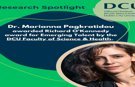 Dr. Marianna Pagkratidou was awarded the Richard O'Kennedy Prize for Young Talent