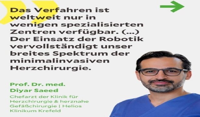 first robot-assisted bypass surgery