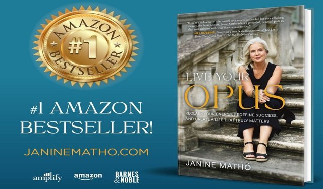 Janine Mathó's book "Live Your Opus" has been published