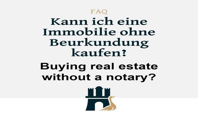 Buying real estate without a notary?