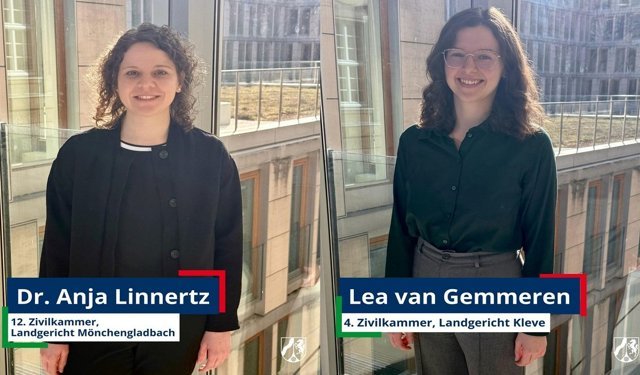 New hires in the judicial service!