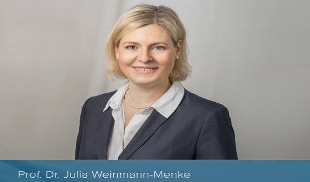 Professor Julia Weinmann-Menke is the new Medical Director