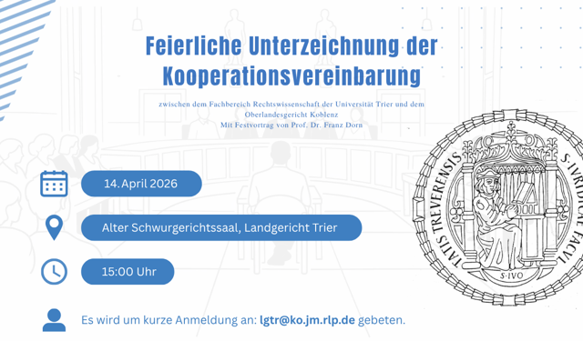 Signing of the cooperation agreement