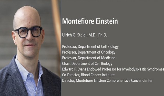 Ulrich Steidl, M.D., Ph.D., Named Director of MECCC