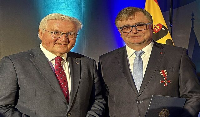 Order of Merit for Professor of Finnish Studies Marko Pantermöller