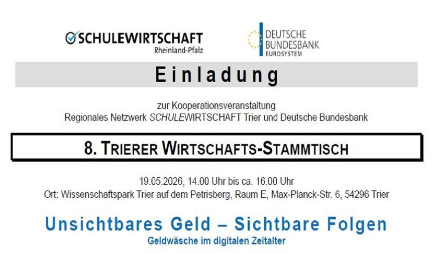 Invitation to the 8th Trier Business Roundtable