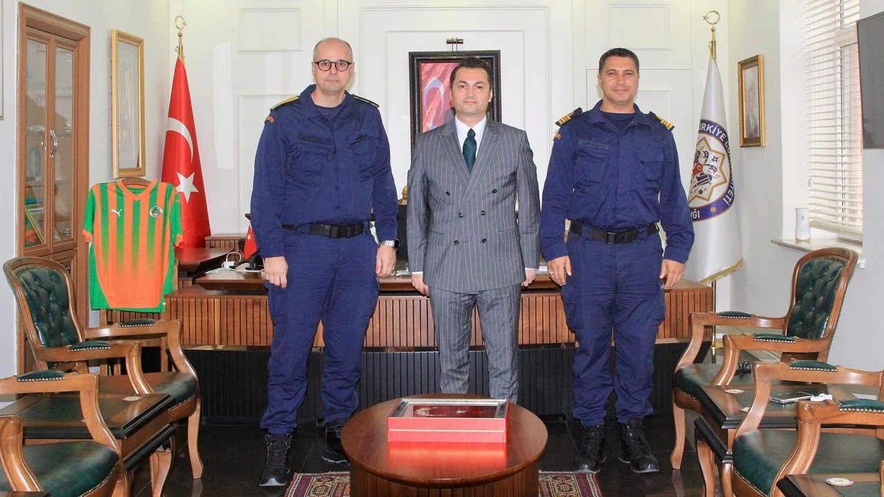 Rear Admiral Gökmen Gücüyen visits Alanya