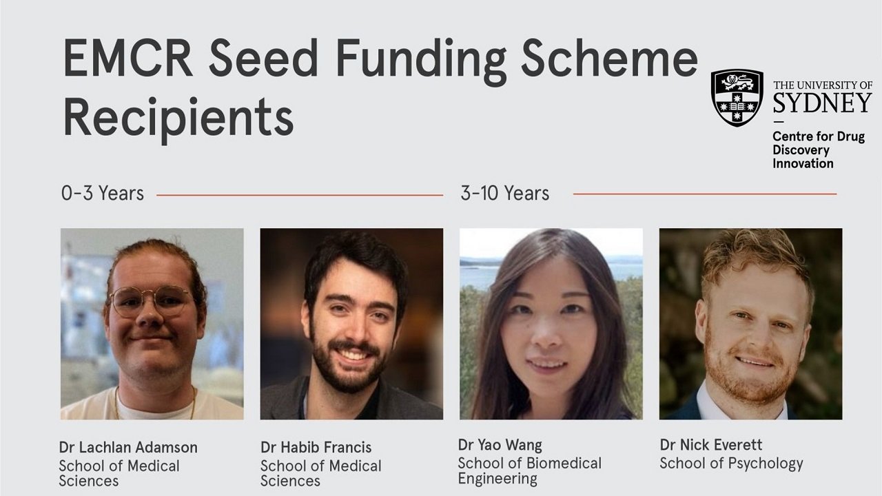 Congratulations to the 2026 EMCR Seed Funding Scheme recipients!