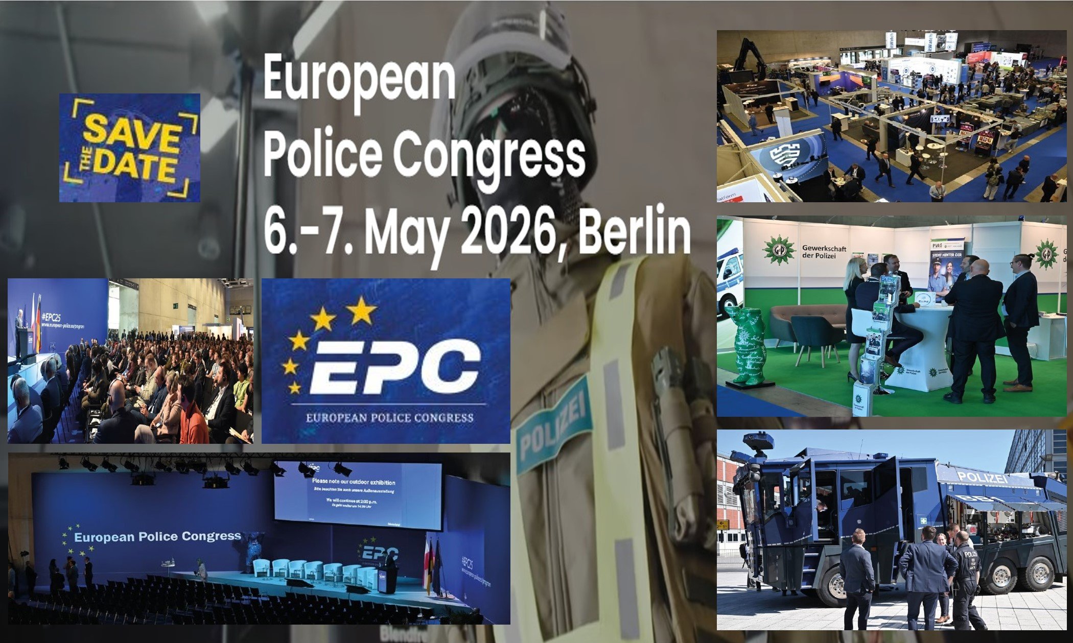 The European Police Congress, 6.-7. May 2026, Berlin
