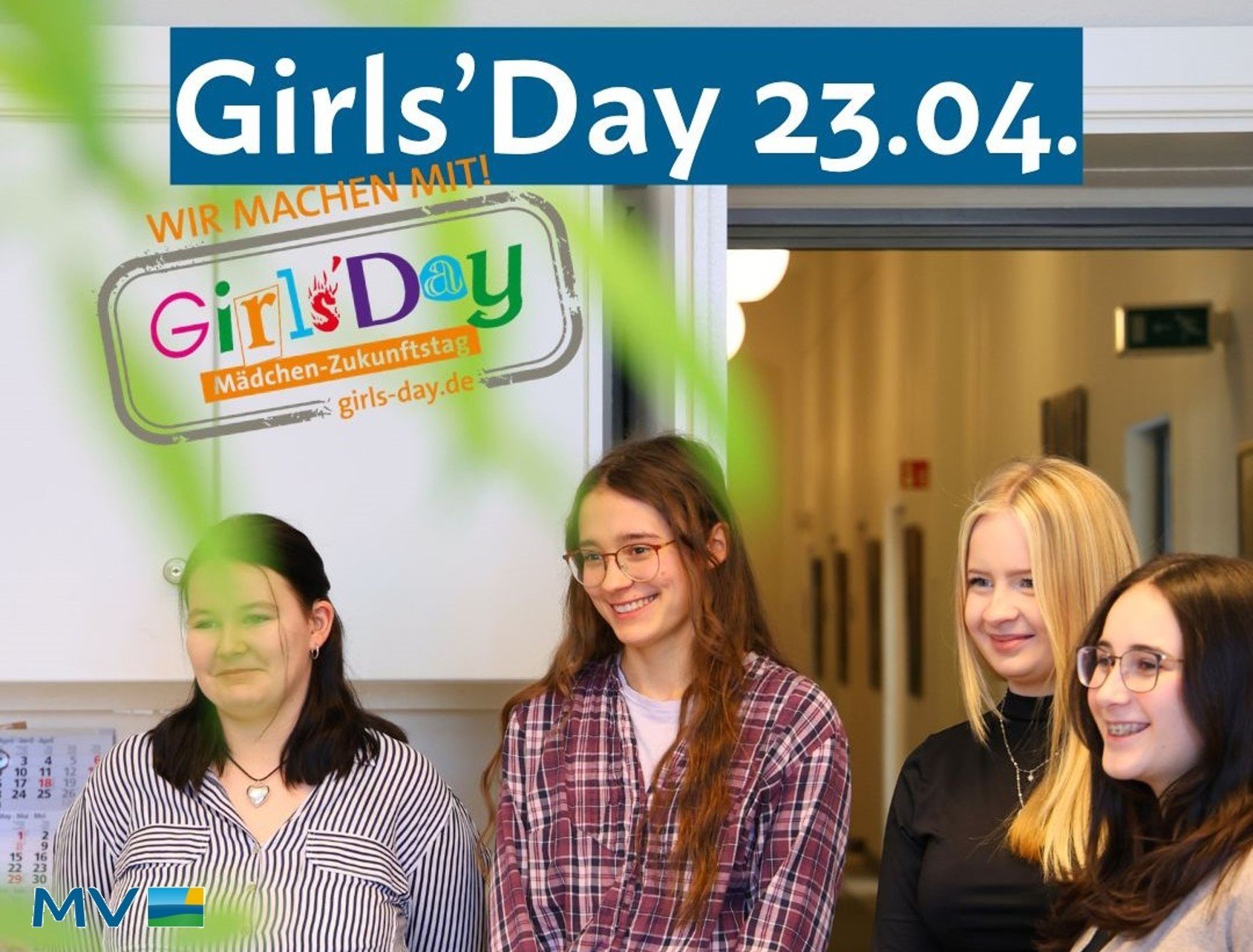 Girls' Day with Minister Bettina Martin
