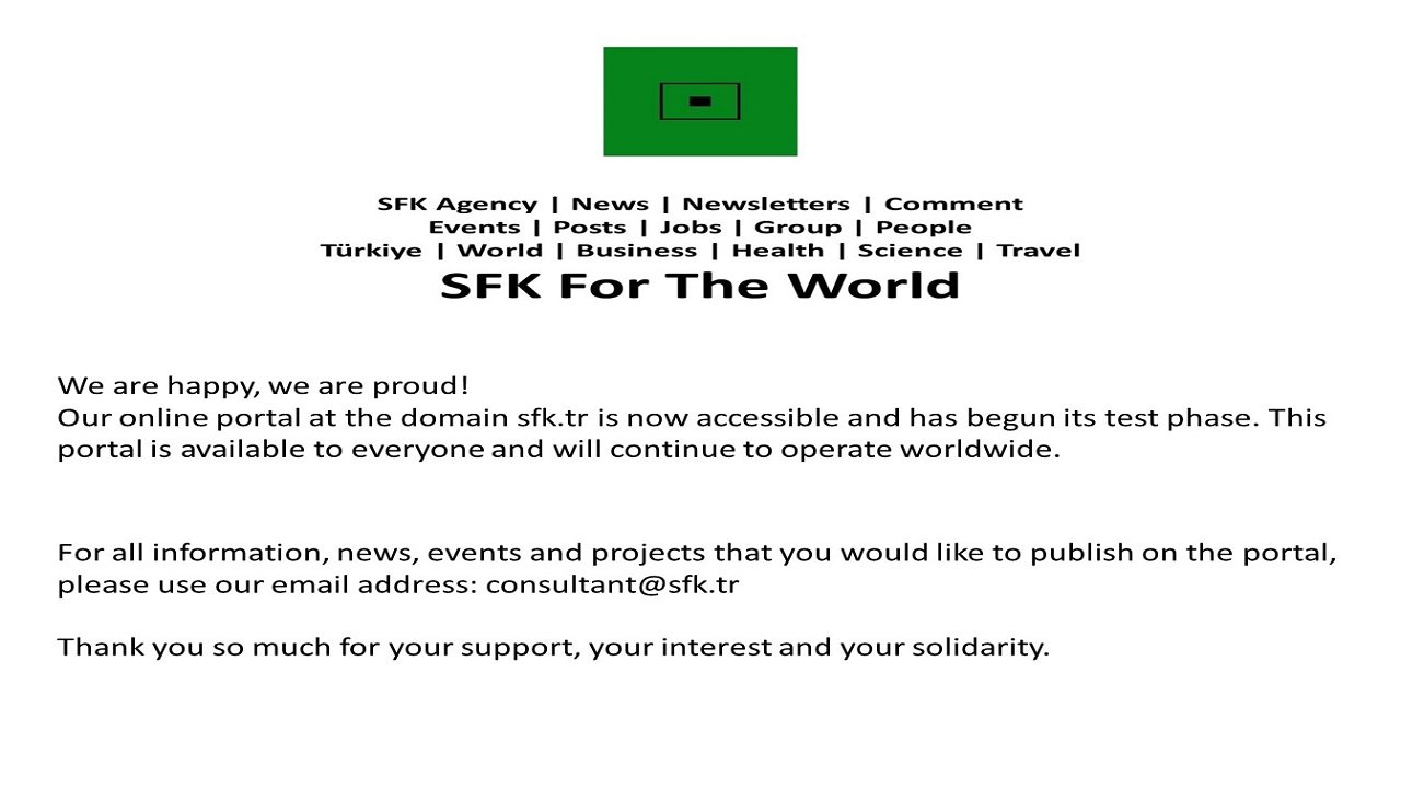 We are happy, we are proud!